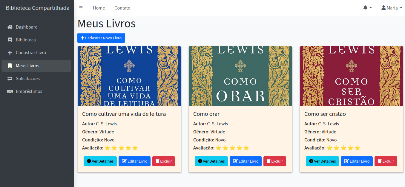 meus livros